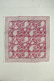 Paisley Cotton Handblock Cushion Cover 18 by 18