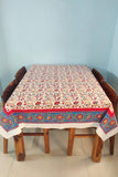 Cotton Handblock Table Cover Orientals