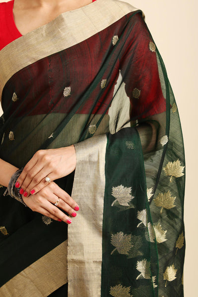 Buy Yellow Sarees for Women by Indie Picks Online | Ajio.com