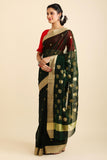 Henna Handloom Chanderi Cotton Silk Saree