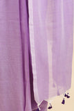 Lilac Cotton Saree