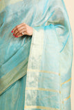 Nisha Tissue Linen Saree